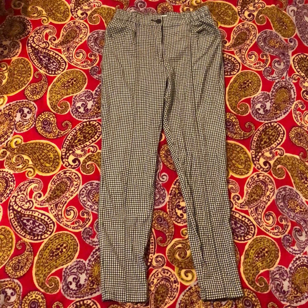 urban outfitters gingham trousers. worn once